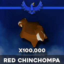 100K Chinchompa Vermelho 0